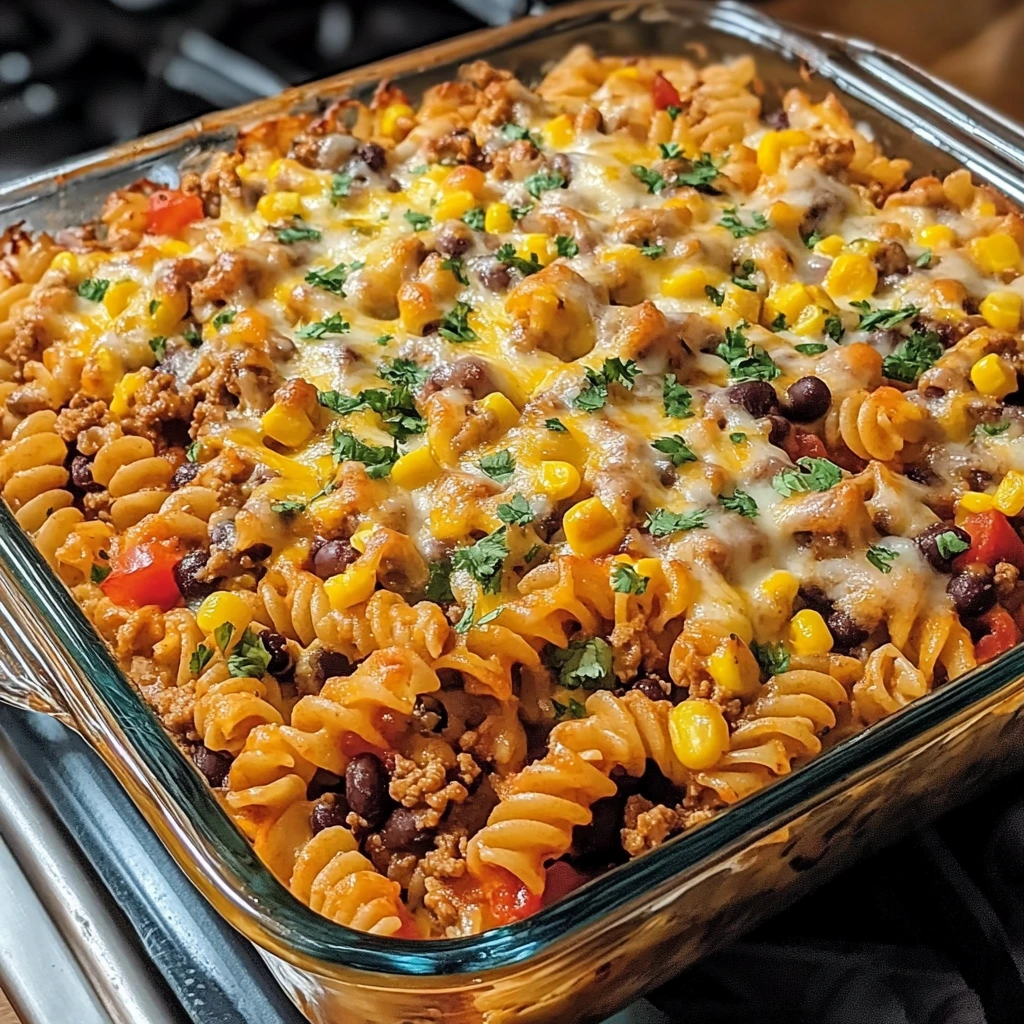 Loaded Taco Pasta Bake 30 Minutes Easy Delicious