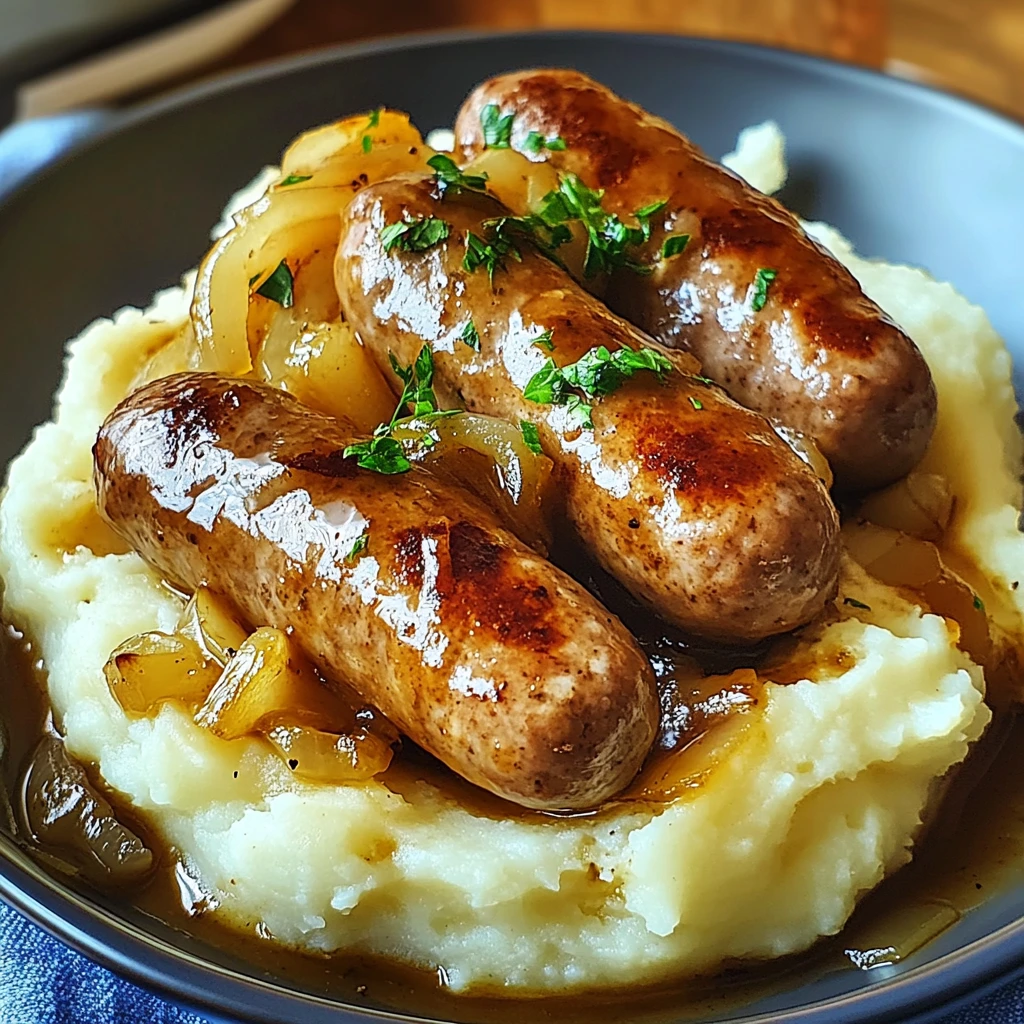 Bangers and Mash 4 Servings Ultimate Delicious