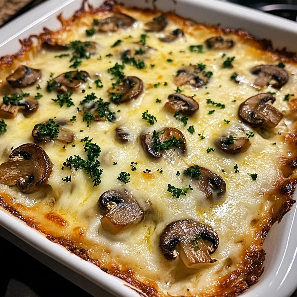 Mushroom Mozzarella Bake 5 Steps Ultimate Delicious