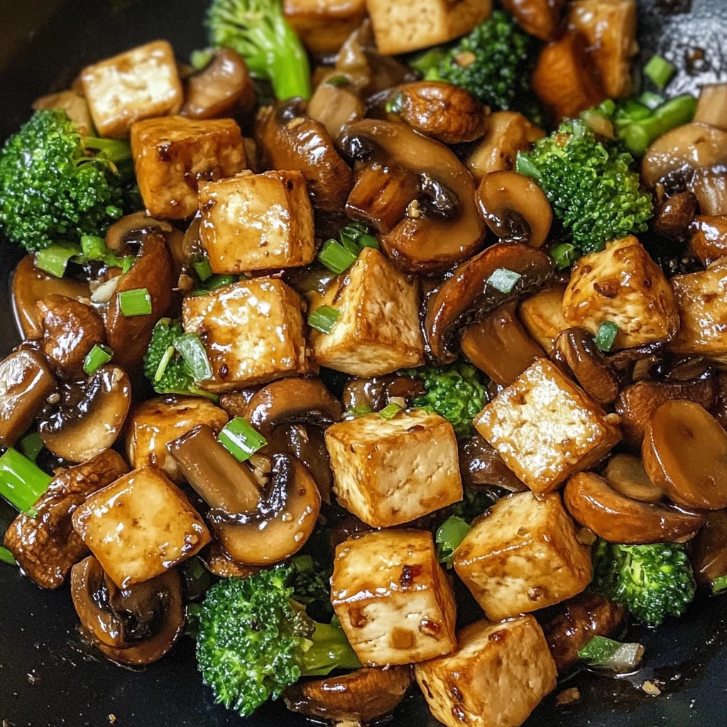 Mushroom and Tofu Stir-Fry 25 Minutes Easy Delicious