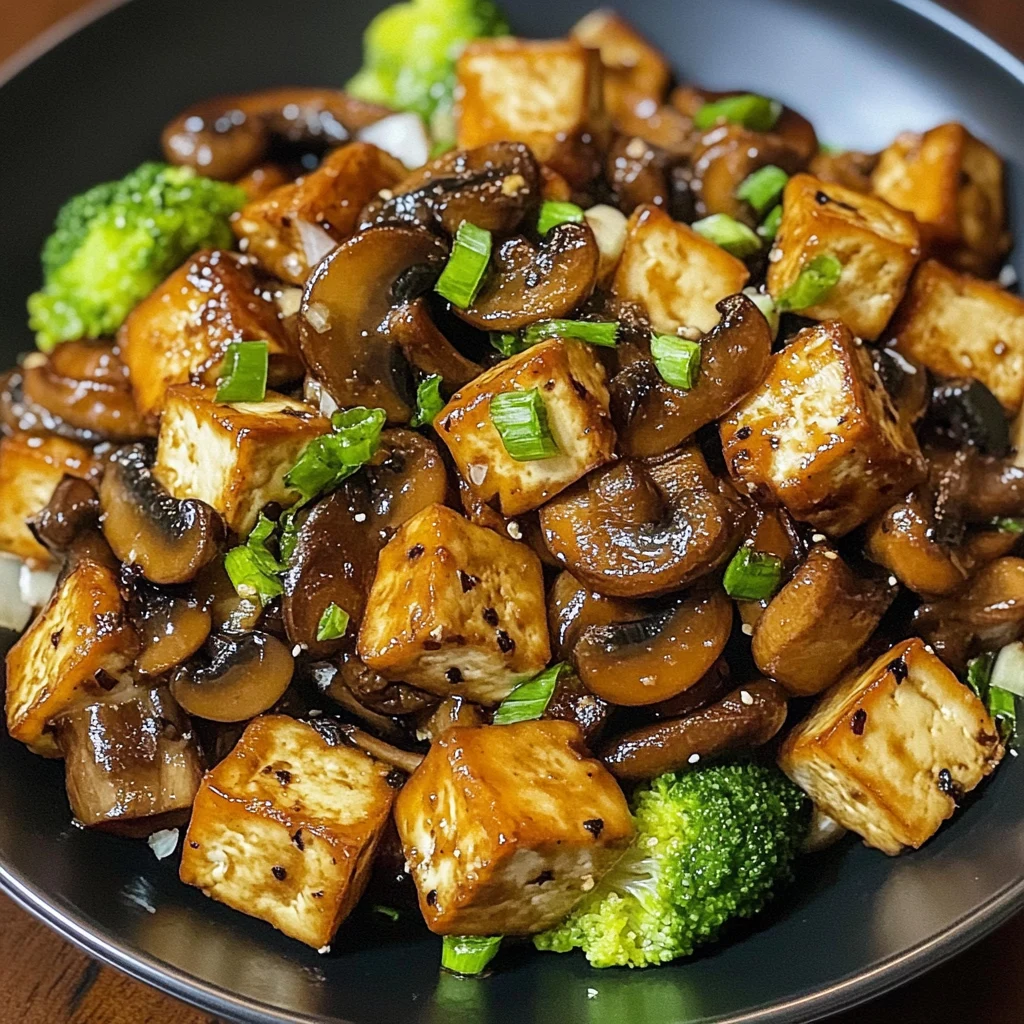 Mushroom and Tofu Stir-Fry 25 Minutes Easy Delicious