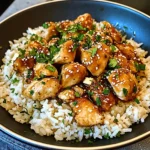 One-Pan Honey Butter Garlic Chicken and Rice 30 Minutes Easy Delicious