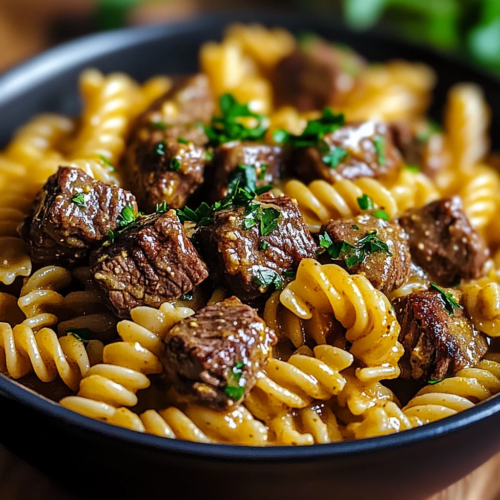 One-Pot Creamy Spicy Garlic Butter Steak & Pasta 30 Minutes Ultimate Delicious