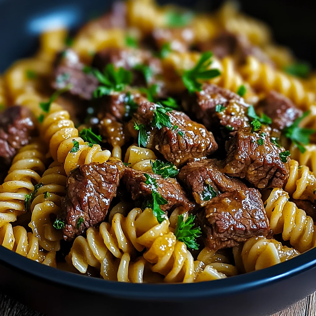 One-Pot Creamy Spicy Garlic Butter Steak & Pasta 30 Minutes Ultimate Delicious