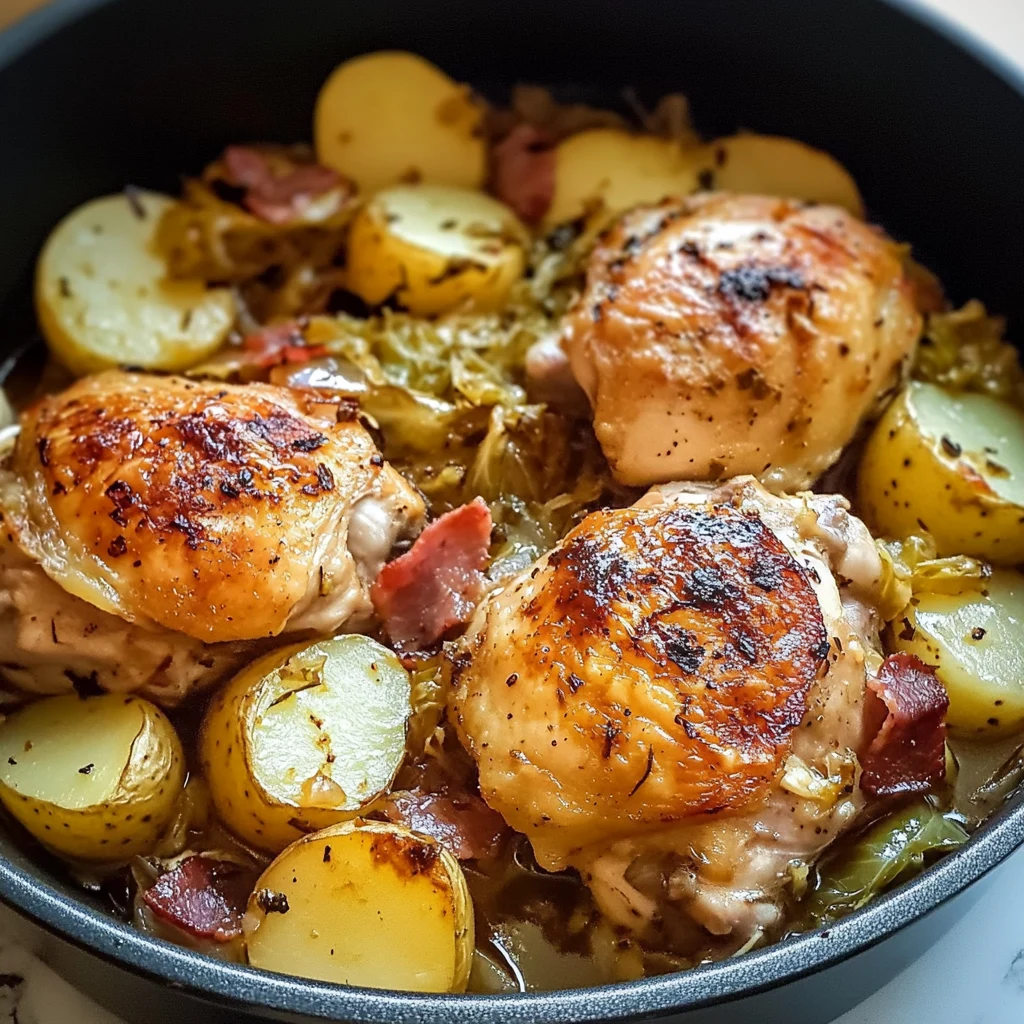 One Pot Irish Chicken 4 Servings Easy Delicious