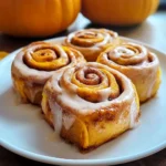 Pumpkin Cinnamon Rolls 12 Servings Perfectly Delicious
