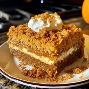 Pumpkin Pie Dump Cake 5 Steps Easy Delicious