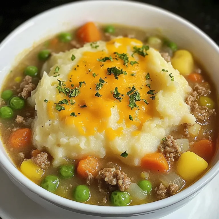Shepherd’s Pie Soup 6 Ingredients Perfectly Delicious