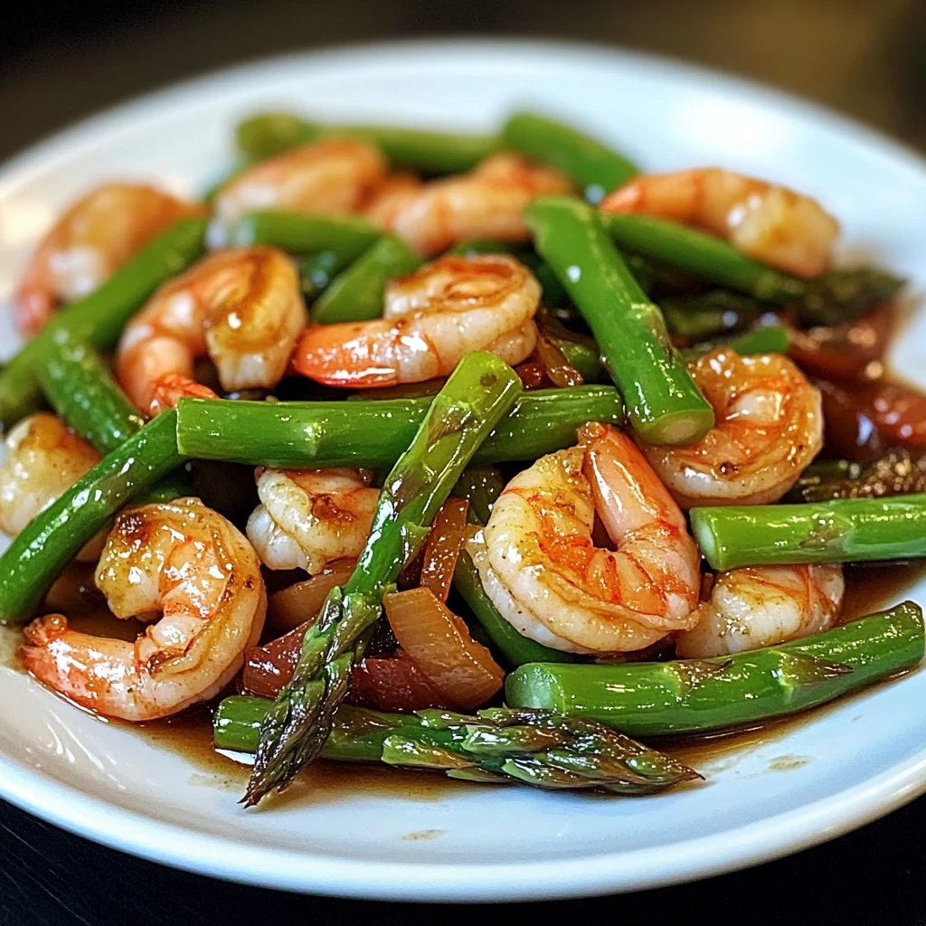 Shrimp Asparagus Stir Fry 30 Minutes Easy Delicious