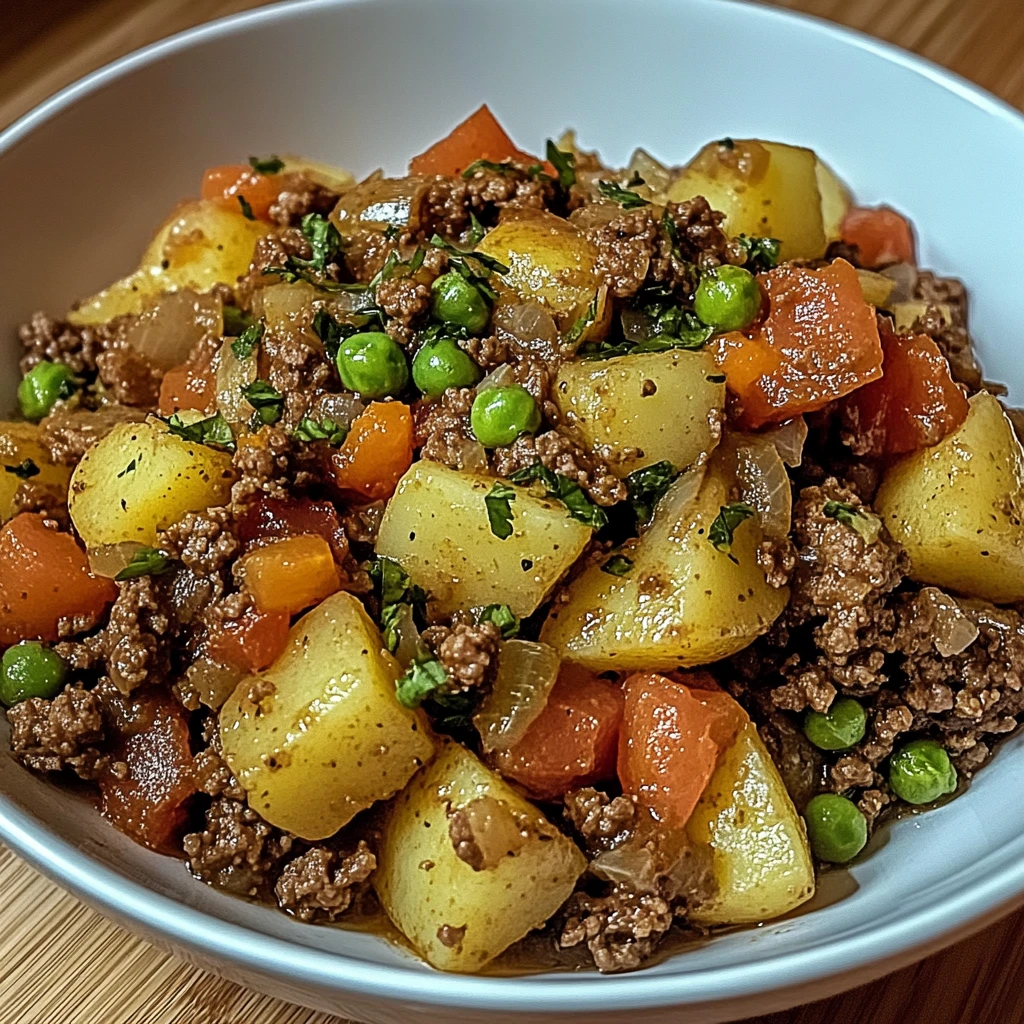 Slow Cooker Hamburger Hash 7 Ingredients Easy Delicious