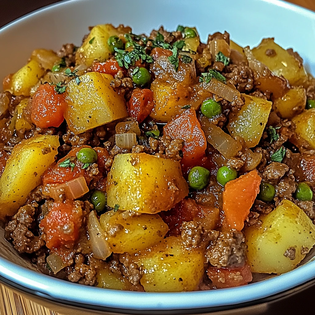 Slow Cooker Hamburger Hash 7 Ingredients Easy Delicious