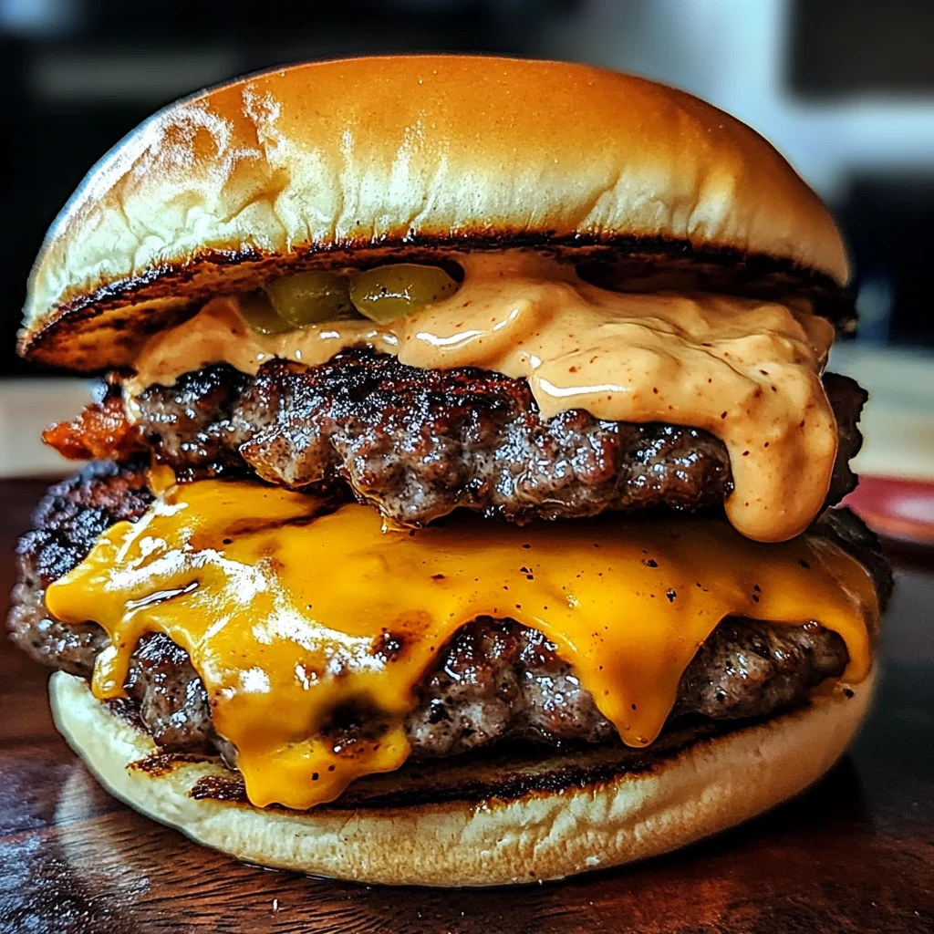 Smoked Cajun Cheese Burgers 4 Servings Ultimate Delicious