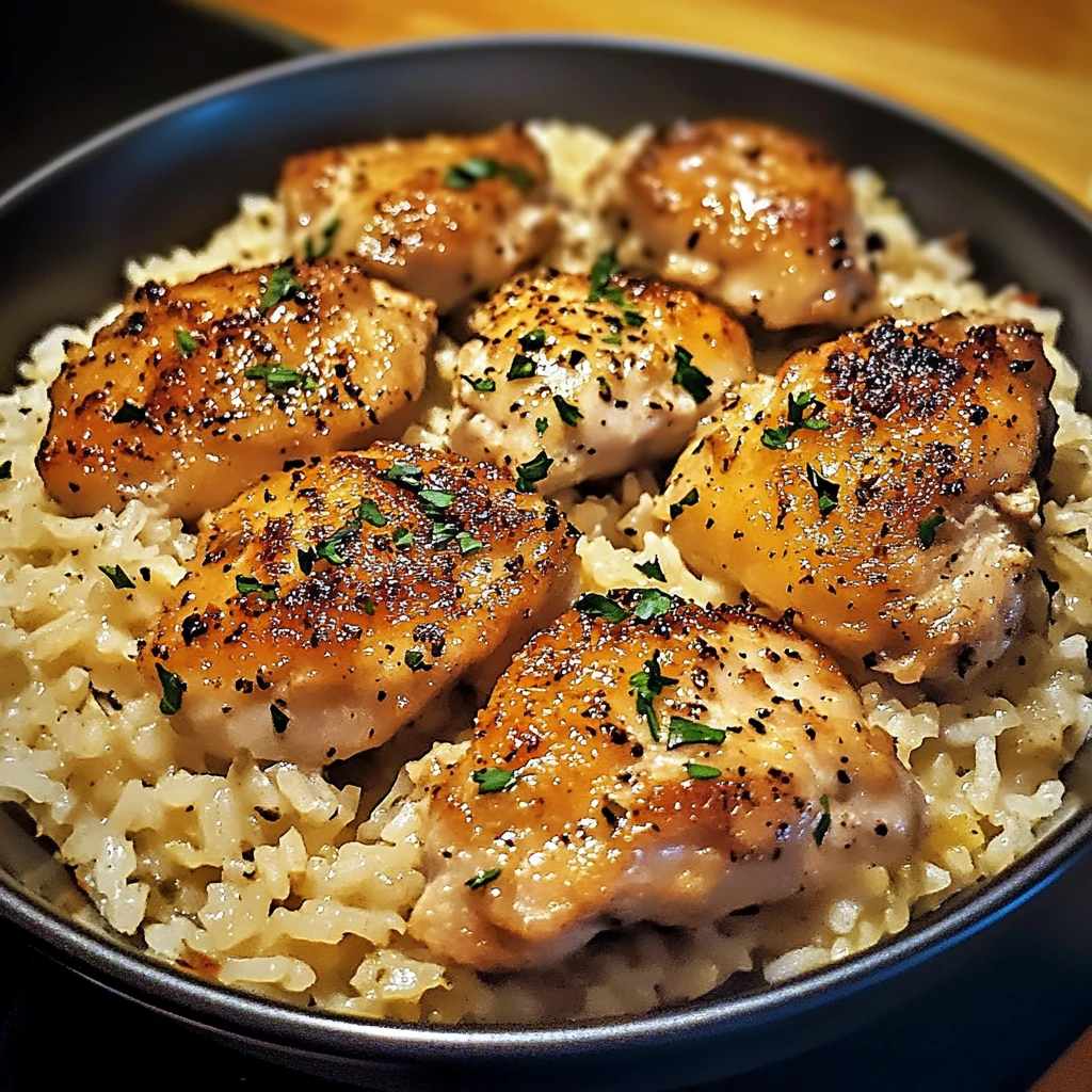 Smothered Chicken and Rice 30 Minutes Ultimate Delicious