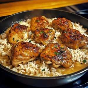 Smothered Chicken and Rice 30 Minutes Ultimate Delicious