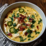 Spicy Jalapeño Popper Chicken Soup 30 Minutes Awesome Delicious