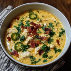 Spicy Jalapeño Popper Chicken Soup 30 Minutes Awesome Delicious