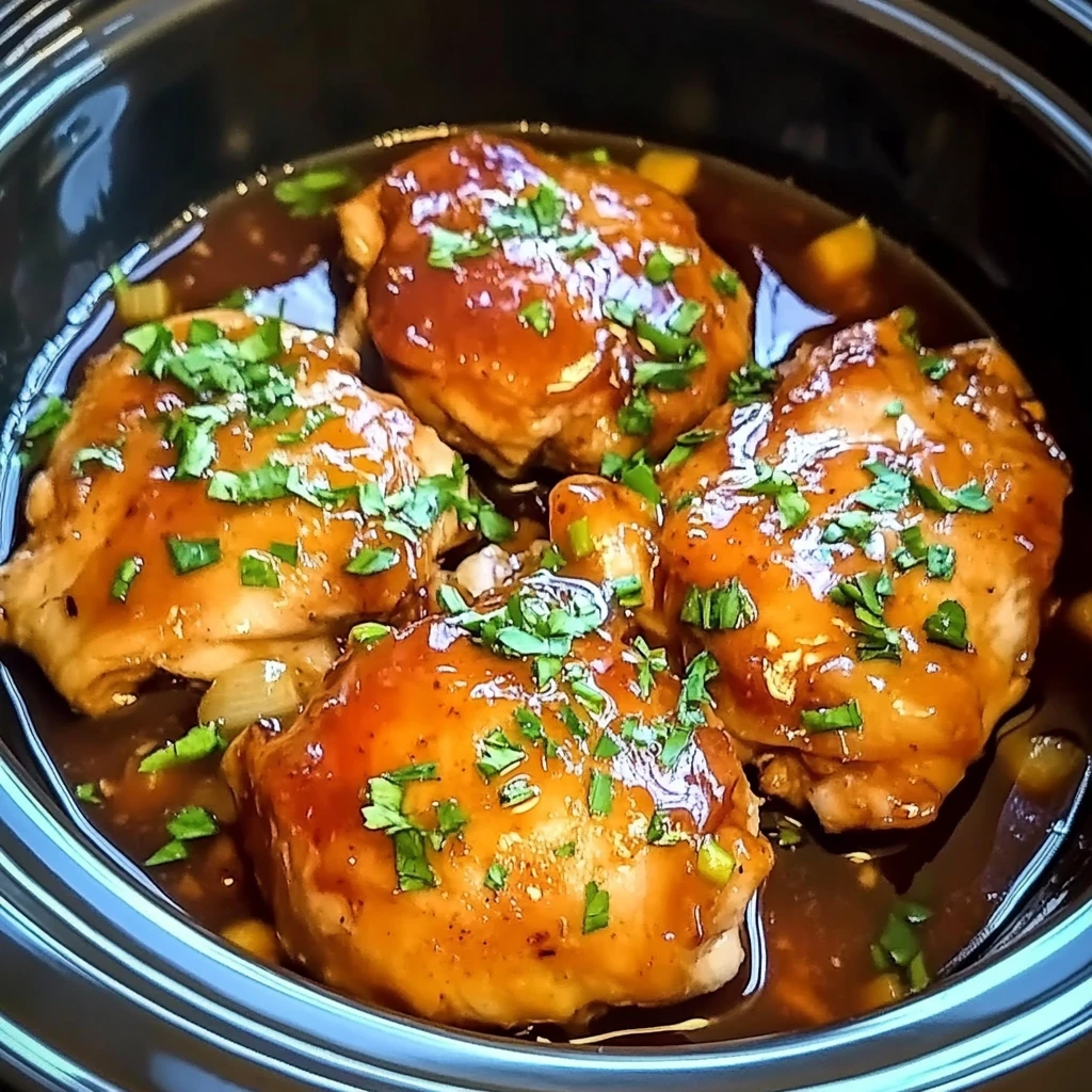 Sweet Garlic Chicken in 5 Steps - Easy & Delicious