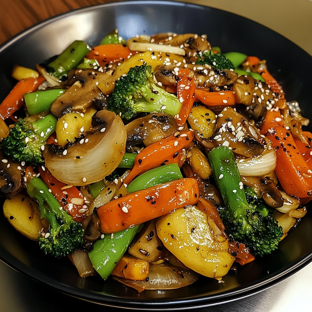 Vegetable Stir Fry 7 Ingredients Easy Delicious