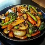 Vegetable Stir Fry 7 Ingredients Easy Delicious