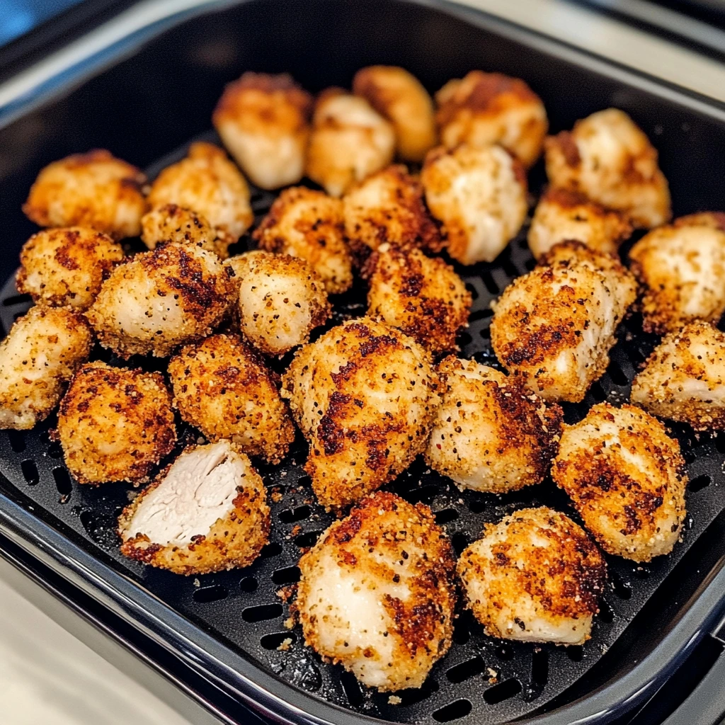 Air Fryer Boneless Chicken Bites 12 Minutes Easy Delicious