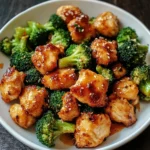 Air Fryer Chicken Bites and Broccoli 30 Minutes Easy Delicious