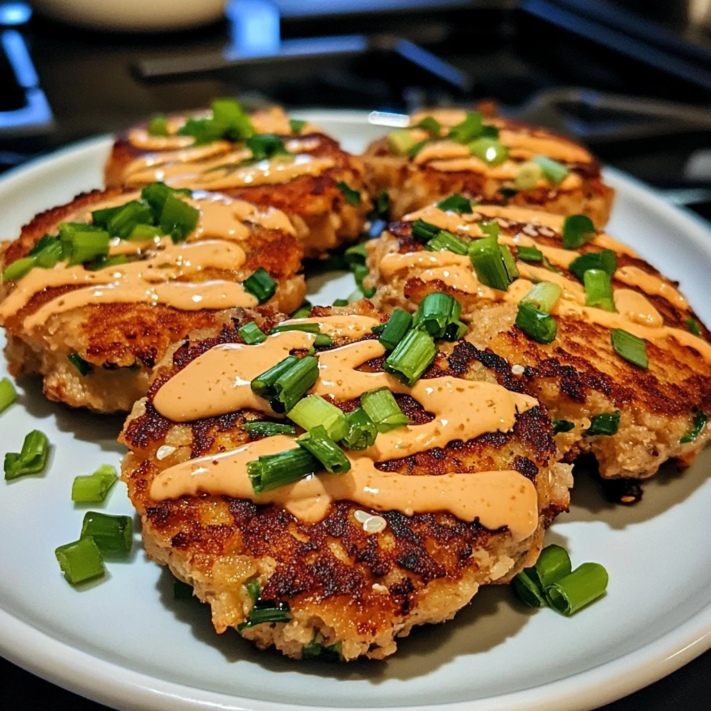 Asian Tuna Cakes 4 Servings Easy Delicious