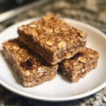 Baked Banana Oatmeal Bars 20 Minutes Easy Delicious