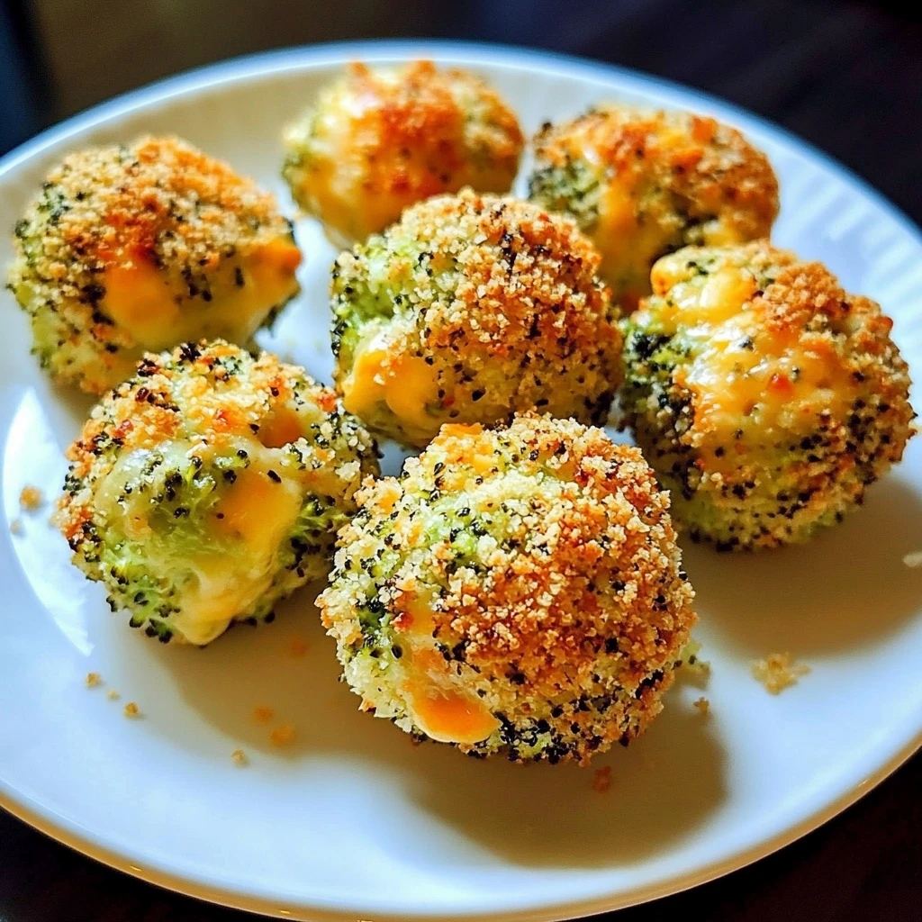 Baked Broccoli Cheese Balls 30 Minutes Easy Delicious