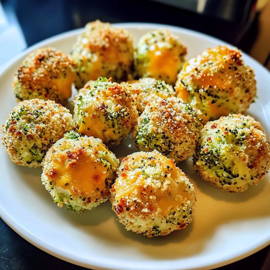 Baked Broccoli Cheese Balls 30 Minutes Easy Delicious