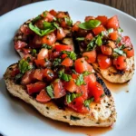 Bruschetta Chicken 4 Ingredients Easy Delicious