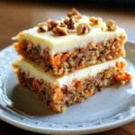 Carrot Cake Bars 30 Minutes Easy Delicious