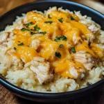 Cheesy Chicken and Rice 5 Steps Ultimate Delicious