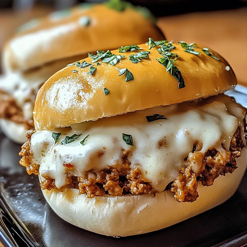 Chicken Alfredo Sloppy Joes 5 Steps Ultimate Delicious