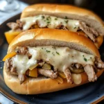 Chicken Cheese Steak Sandwiches 4 Servings Ultimate Delicious