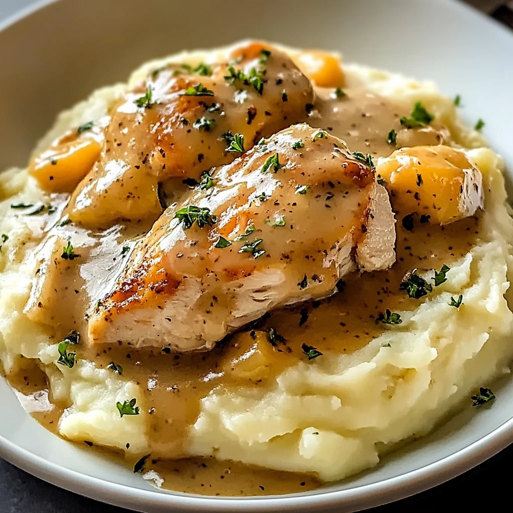 Chicken and Garlic Gravy 30 Minutes Easy Delicious