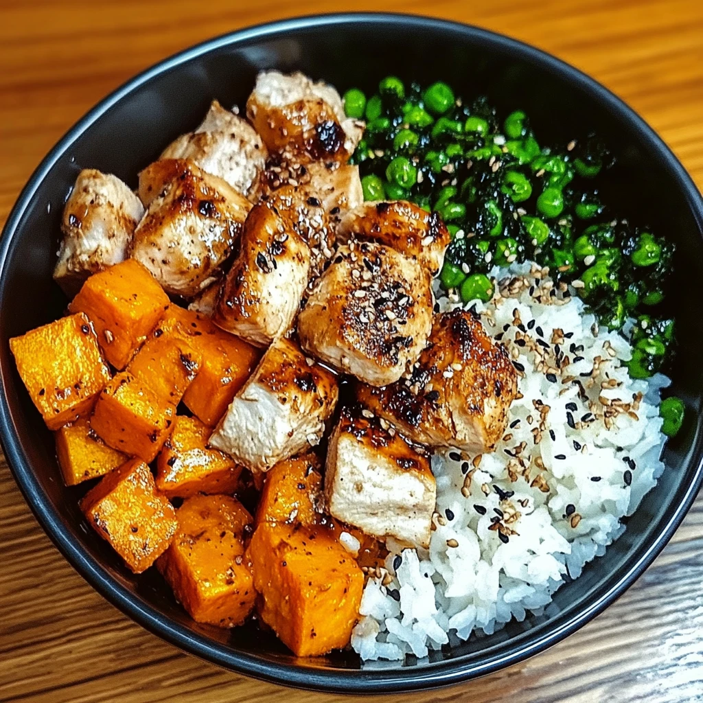 Chicken and Sweet Potato Rice Bowl 30 Minutes Ultimate Delicious