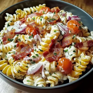 Creamy Bacon Ranch Pasta Salad 5 Steps Ultimate Delicious