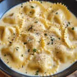 Creamy Garlic Parmesan Ravioli Sauce 5 Steps Easy Delicious
