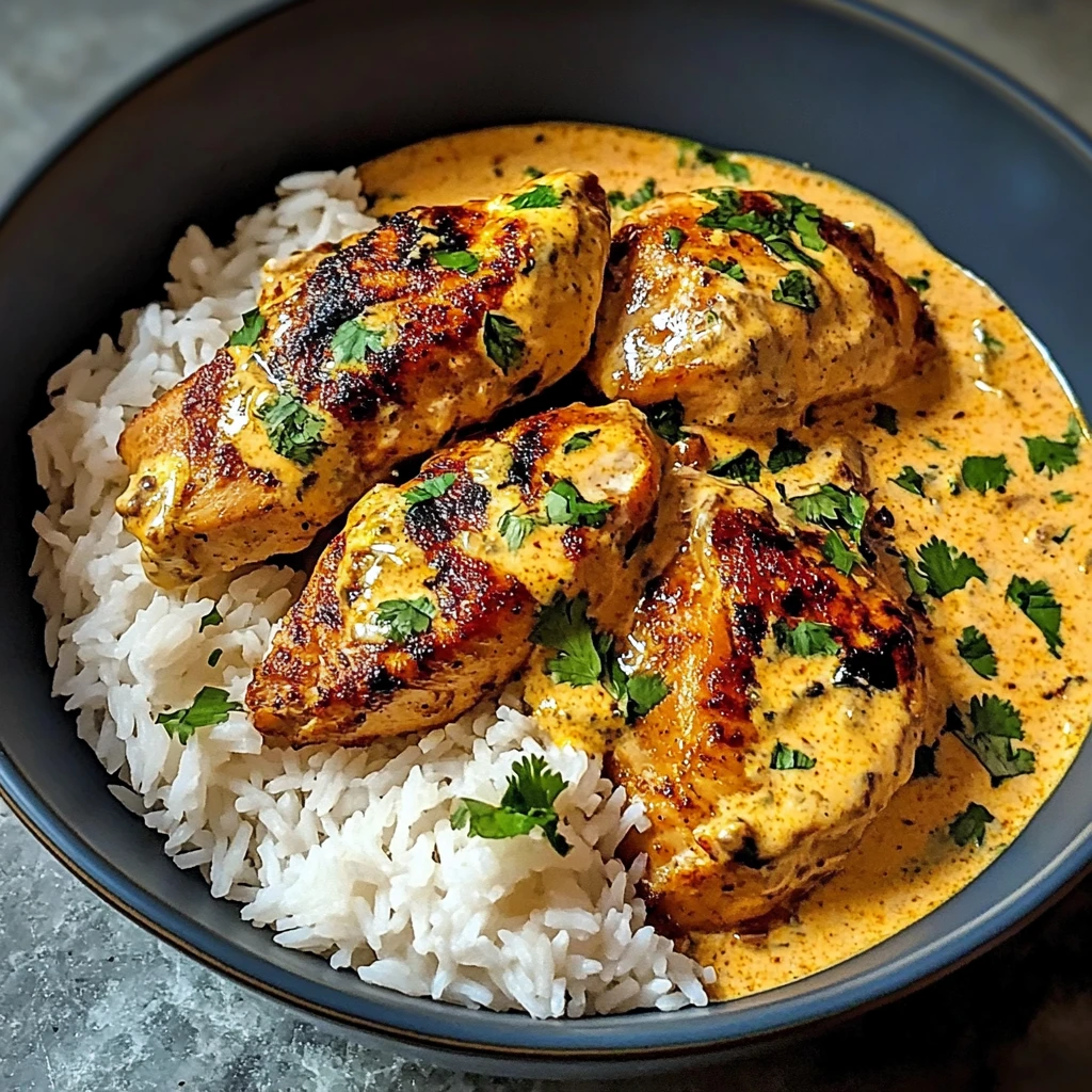 Creamy Peri-Peri Chicken with Rice: 5 Steps to Delicious