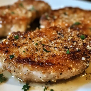 Crispy Garlic Parmesan Pork Chops 4 Servings Amazing
