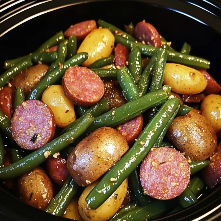 Crockpot Kielbasa and Green Beans: 5 Steps to Delicious