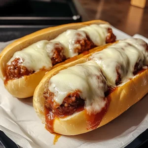 Easy Cheesy Meatball Subs 5 Steps Ultimate Delicious