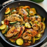 Flavorful Paprika Zucchini Chicken 30 Minutes Easy Delicious
