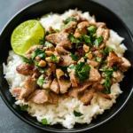 Ginger Lime Pork with Coconut Rice: 30 Minutes to Delicious