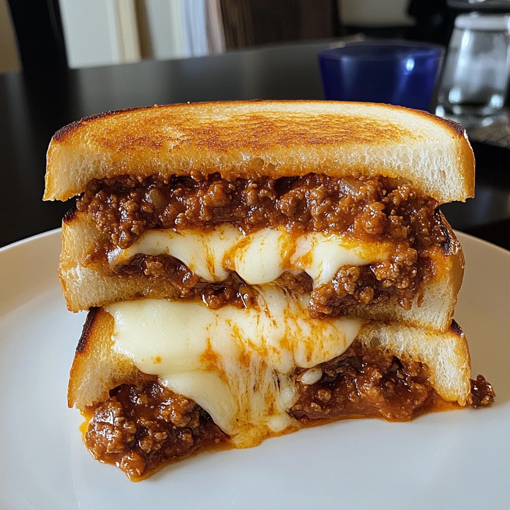Grilled Cheese Sloppy Joes 4 Servings Easy Delicious
