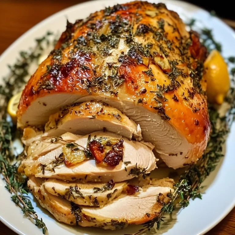 Herb Butter Roasted Turkey Breast 60 Minutes Ultimate Delicious