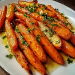 Honey Garlic Butter Roasted Carrots 20 Minutes Easy Delicious