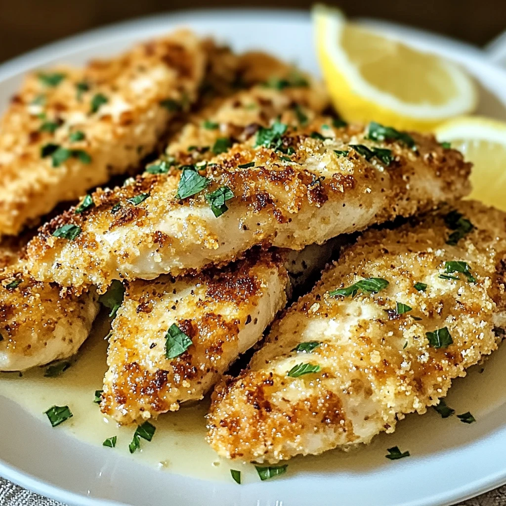 Irresistible Lemon Garlic Parmesan Chicken Tenders 30 Minutes Easy Delicious