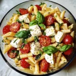 Italian Caprese Pasta Salad 4 Servings Easy Delicious
