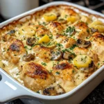 Keto Creamy Chicken Casserole 4 Servings Perfectly Delicious